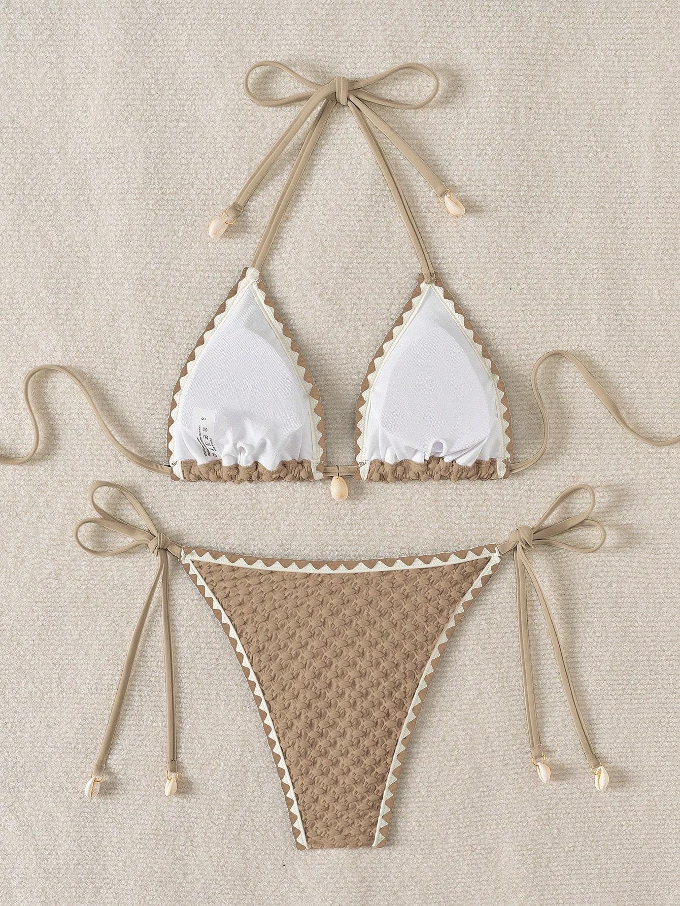 brązowa GÓRA OD BIKINI
