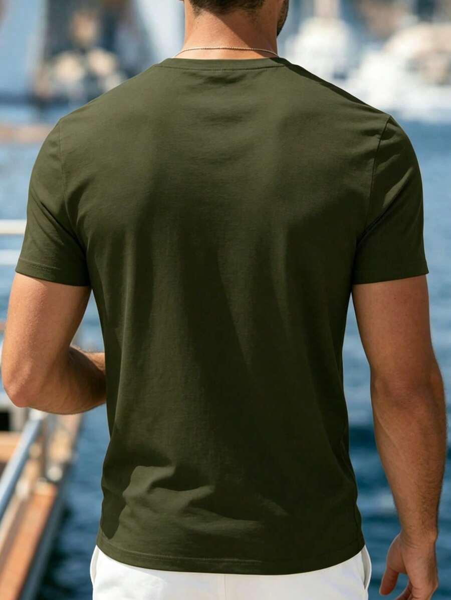 ZIELONY T-SHIRT BASIC