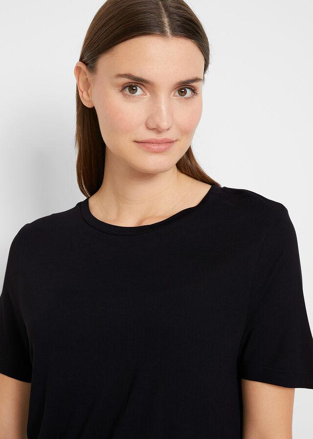 CZARNY T-SHIRT BASIC