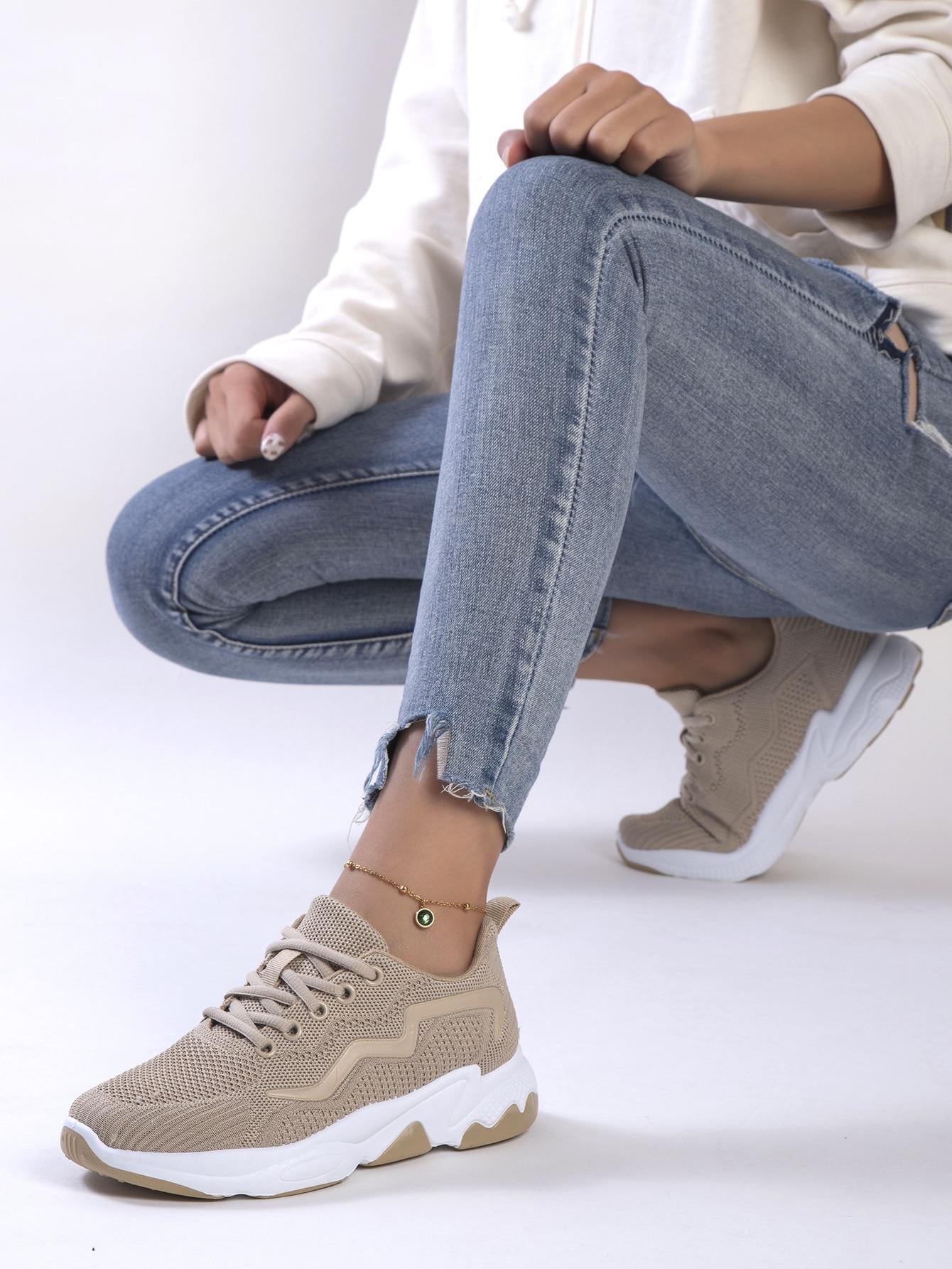 BEŻOWE BUTY SPORTOWE 