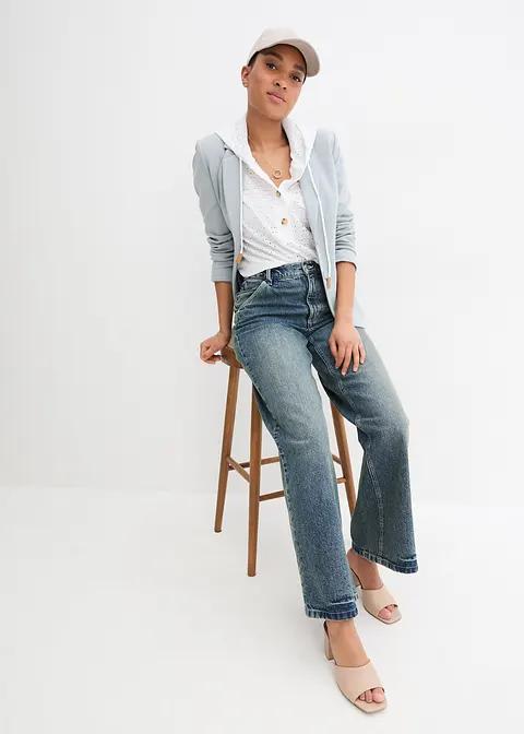 NIEBIESKIE SPODNIE JEANS 