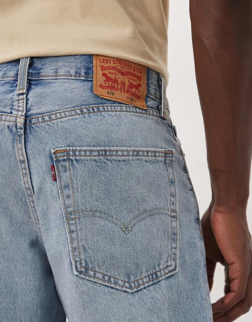 NIEBIESKIE SPODENKI JEANS kieszenie