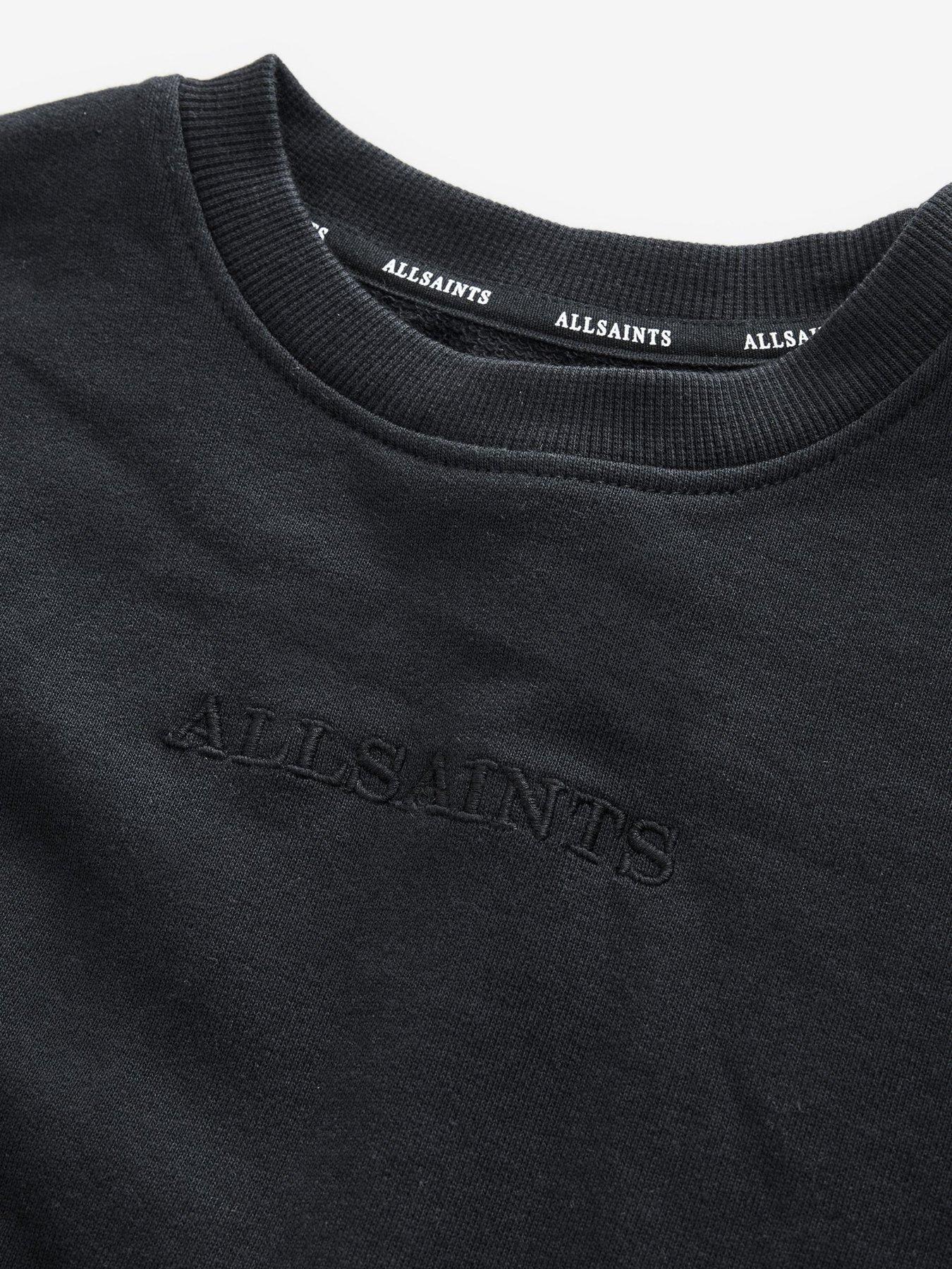 ALLSAINTS DZIEWCZĘCA BLUZA Z OZDOBNYMI RĘKAWAMI 10-11Y