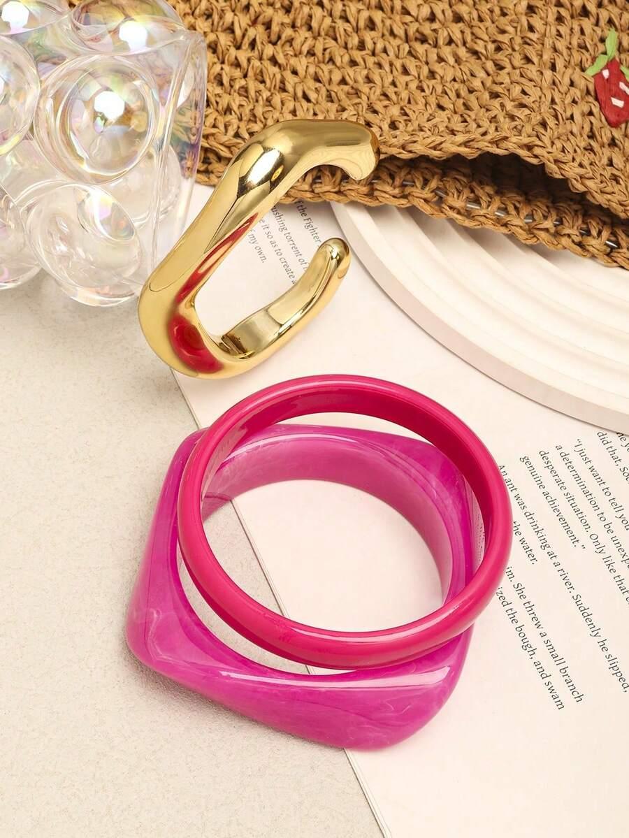 szerokie bransoletki 3-pack