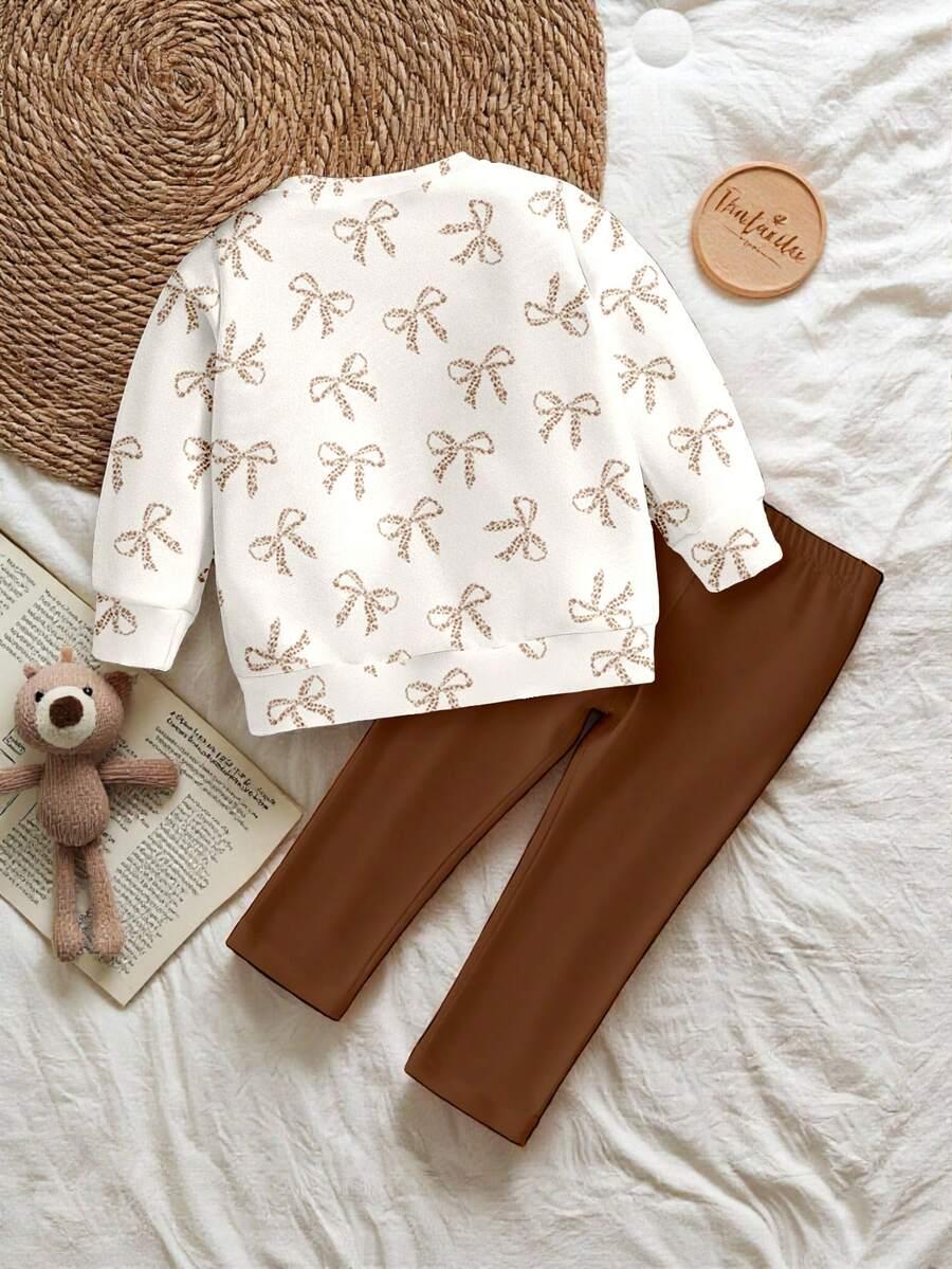 brązowe gładkie legginsy