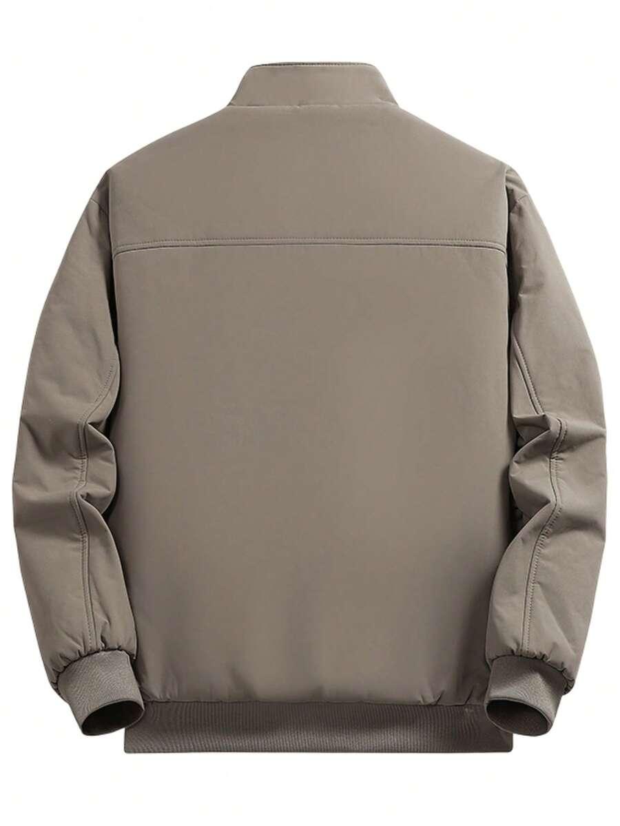 khaki kurtka zamek