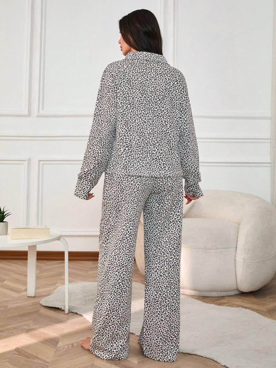 SPODNIE OD PIŻAMY animal print