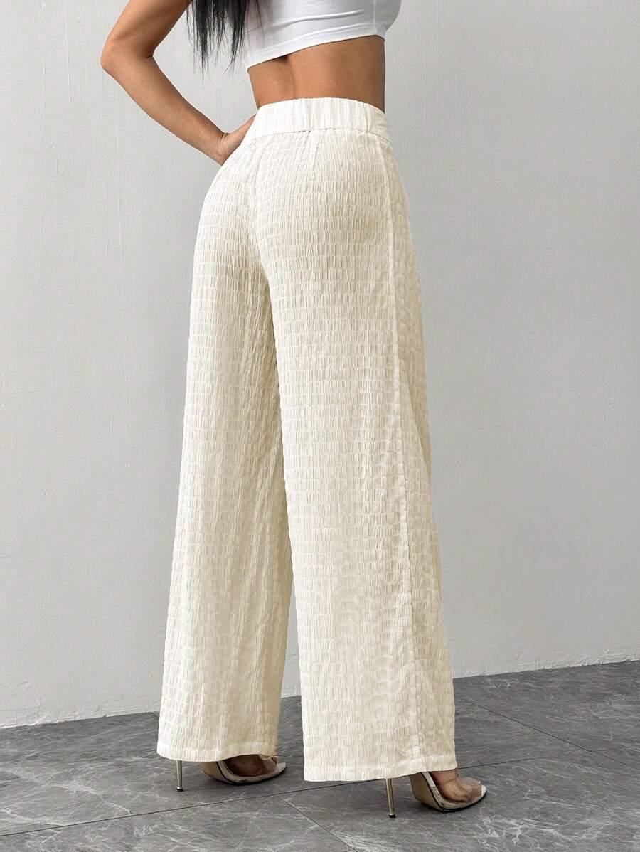 SPODNIE DAMSKIE CASUAL PALAZZO PETITE