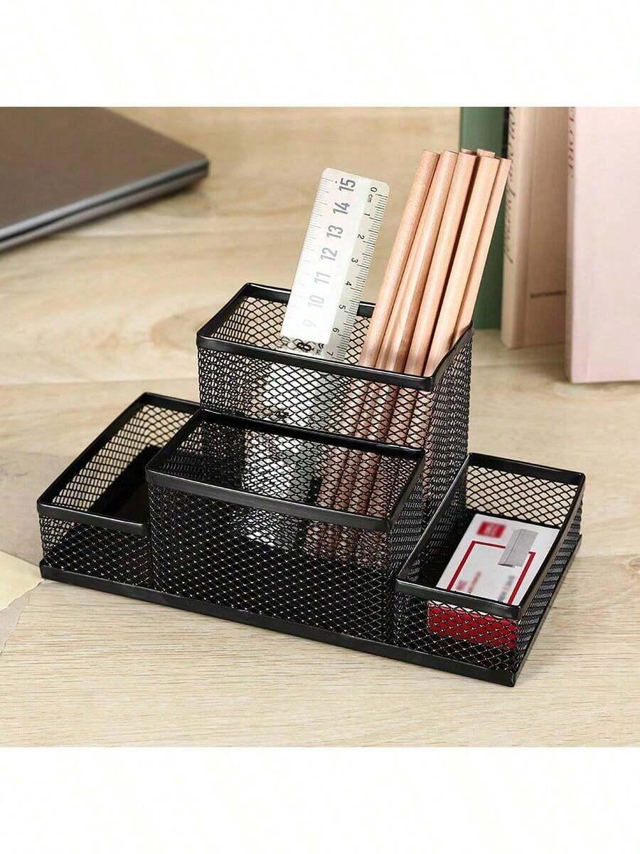 czarny organizer na biuro