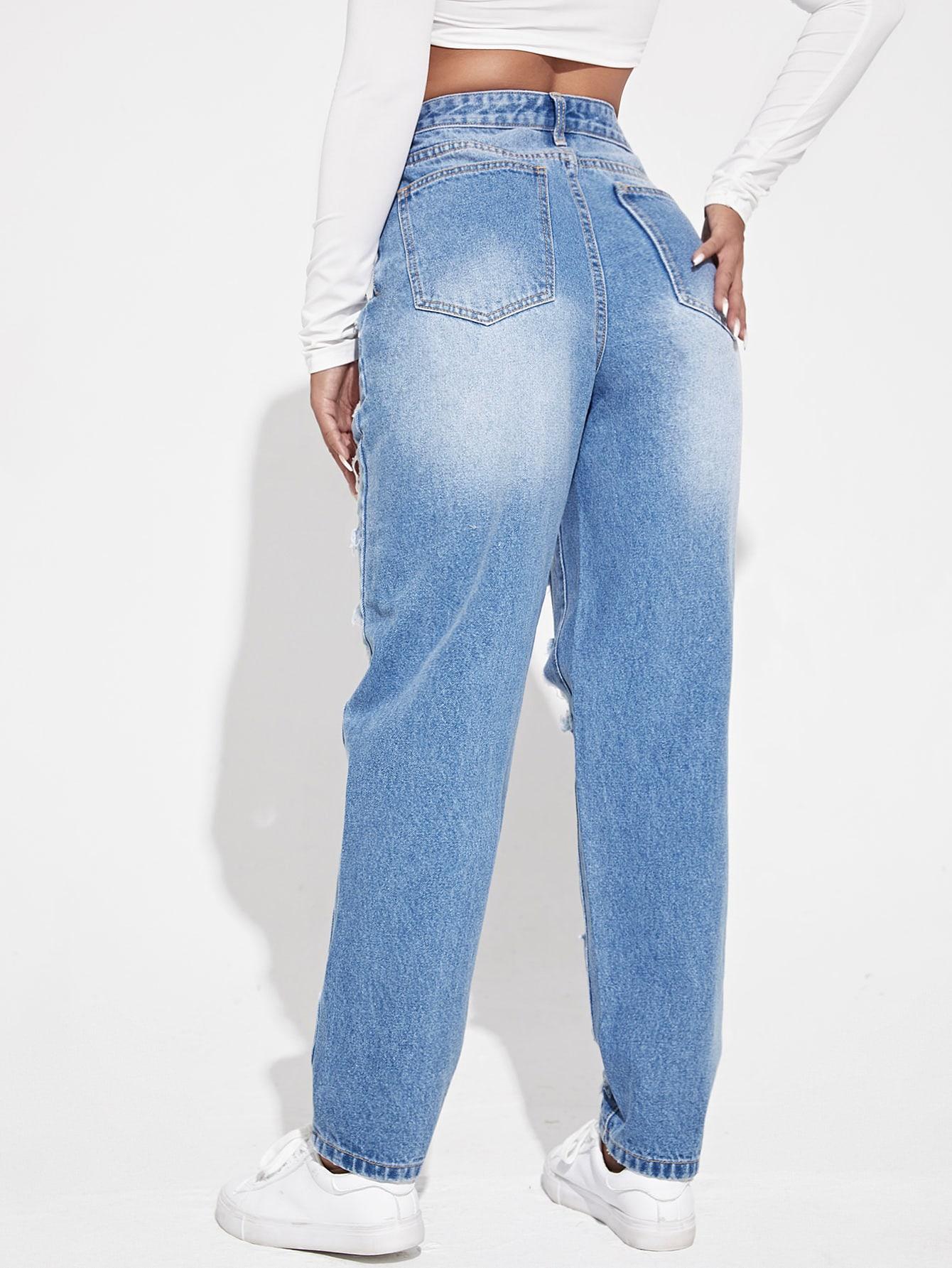 NIEBIESKIE SPODNIE JEANS