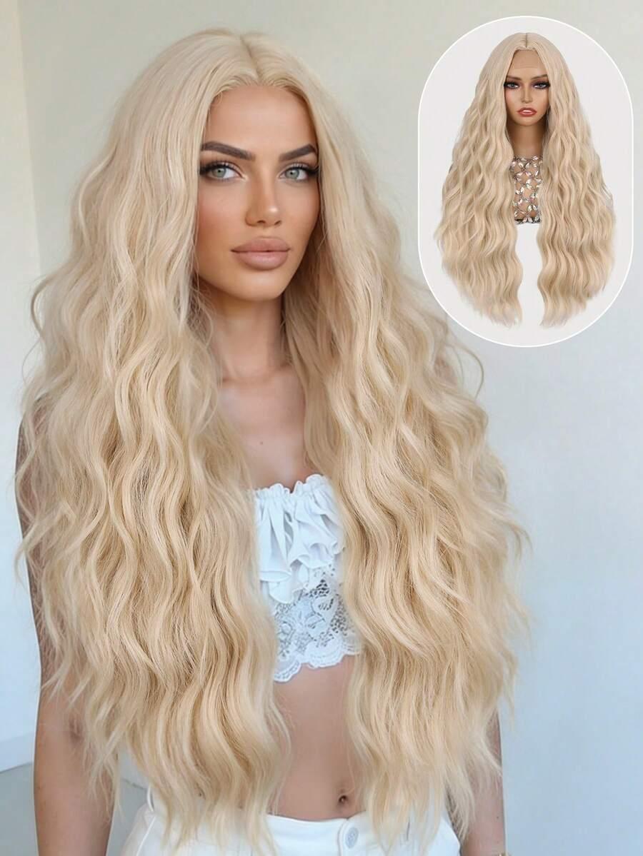 blond włosy peruka