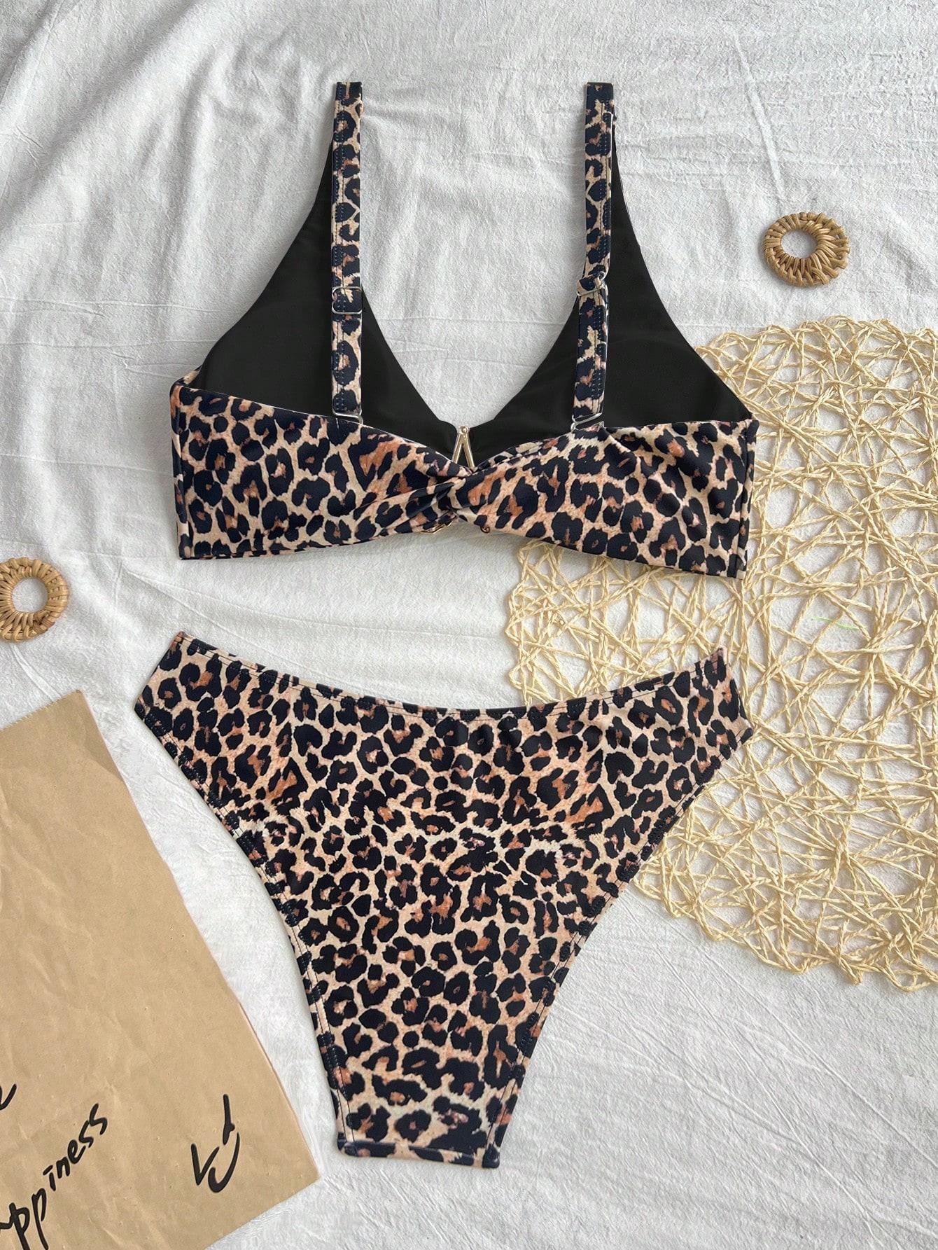góra od bikini ANIMAL PRINT
