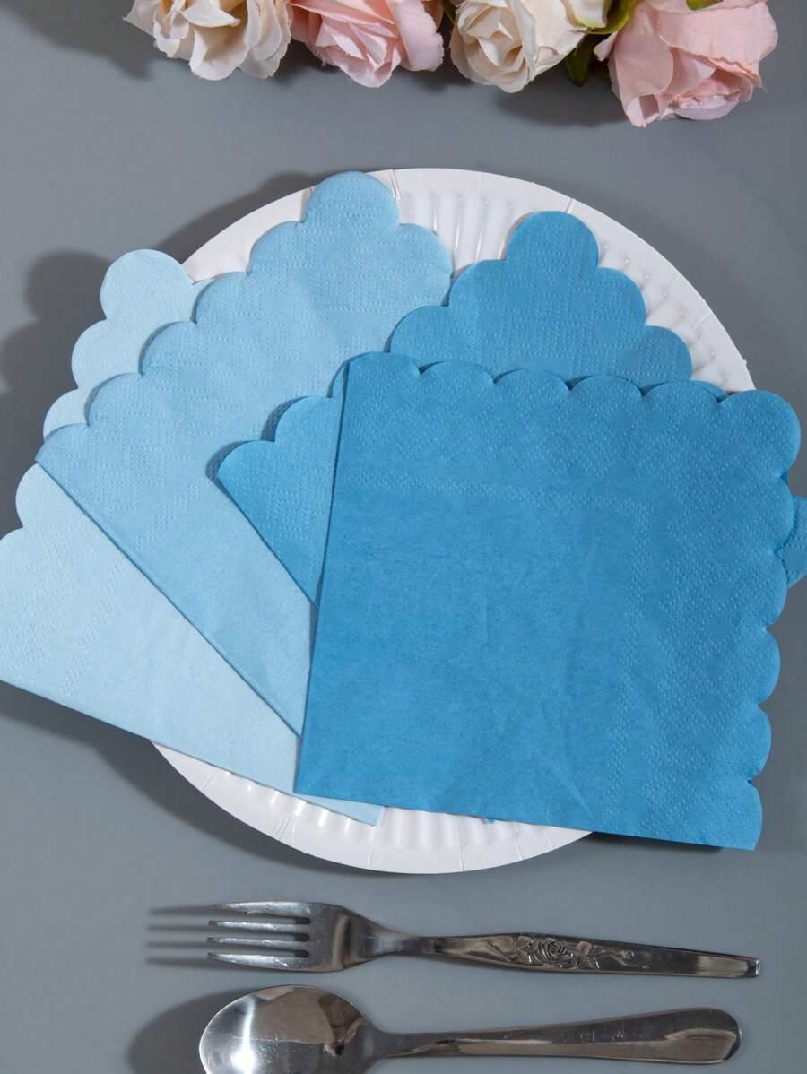niebieskie serwetki 100-pack