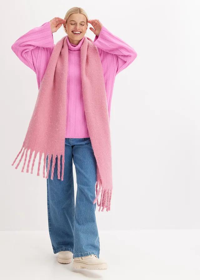 RÓŻOWY SWETER GOLF