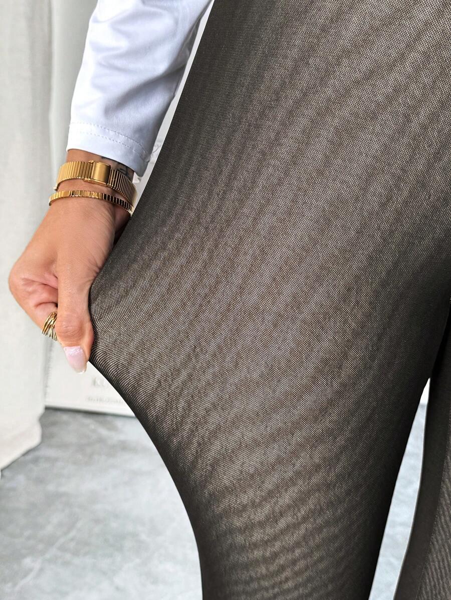 ocieplane legginsy asymetria