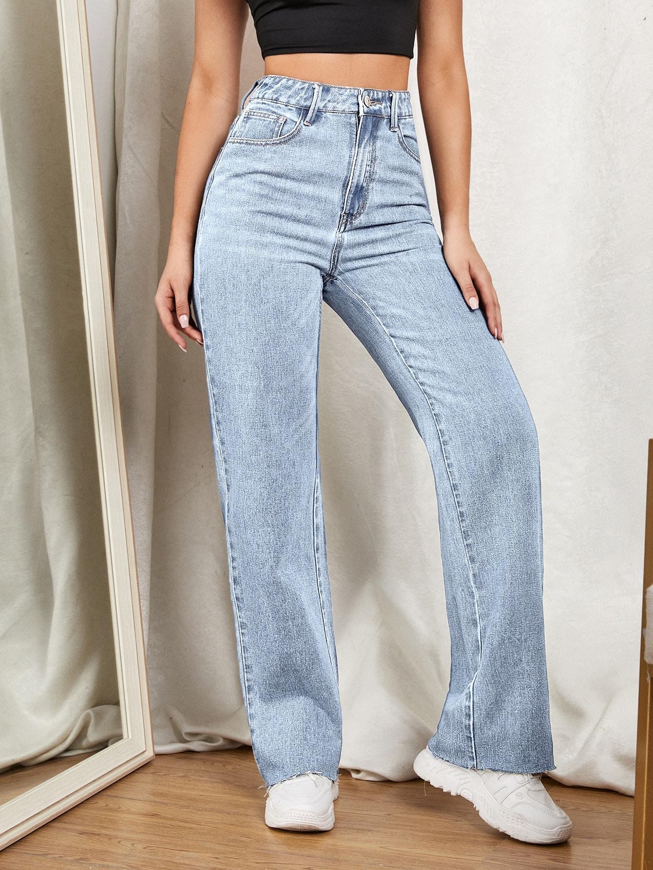 NIEBIESKIE SPODNIE JEANS 