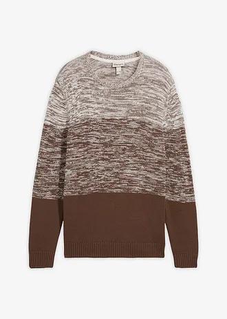 SWETER MELANŻOWY MĘSKI