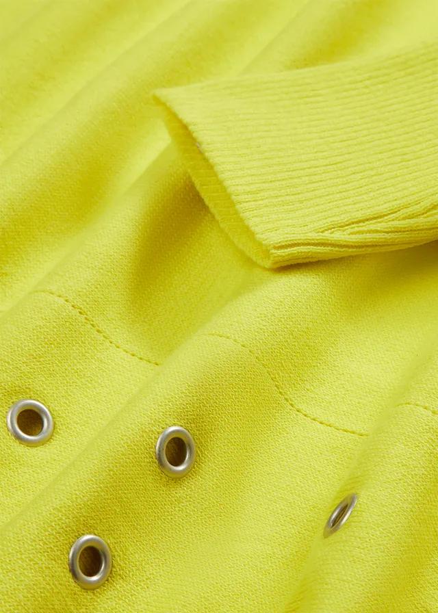 SWETER PONCZO Z OCZKAMI