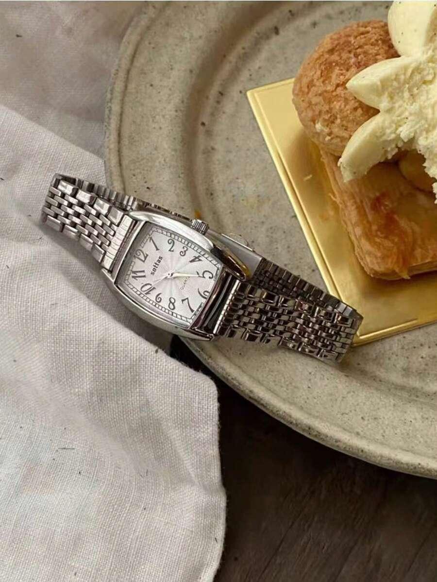 SREBRNY ZEGAREK CASUAL