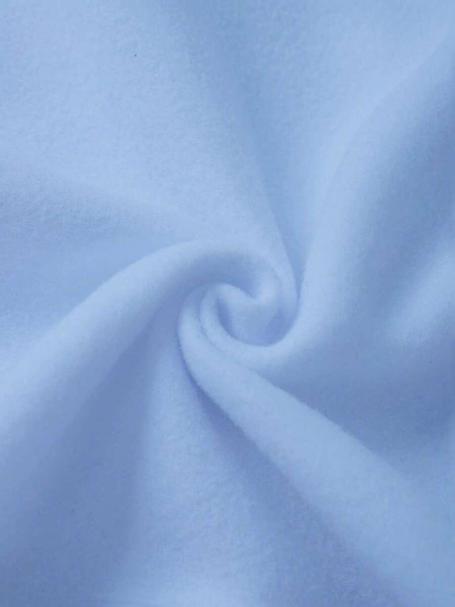 NIEBIESKA BLUZA Z KAPTUREM