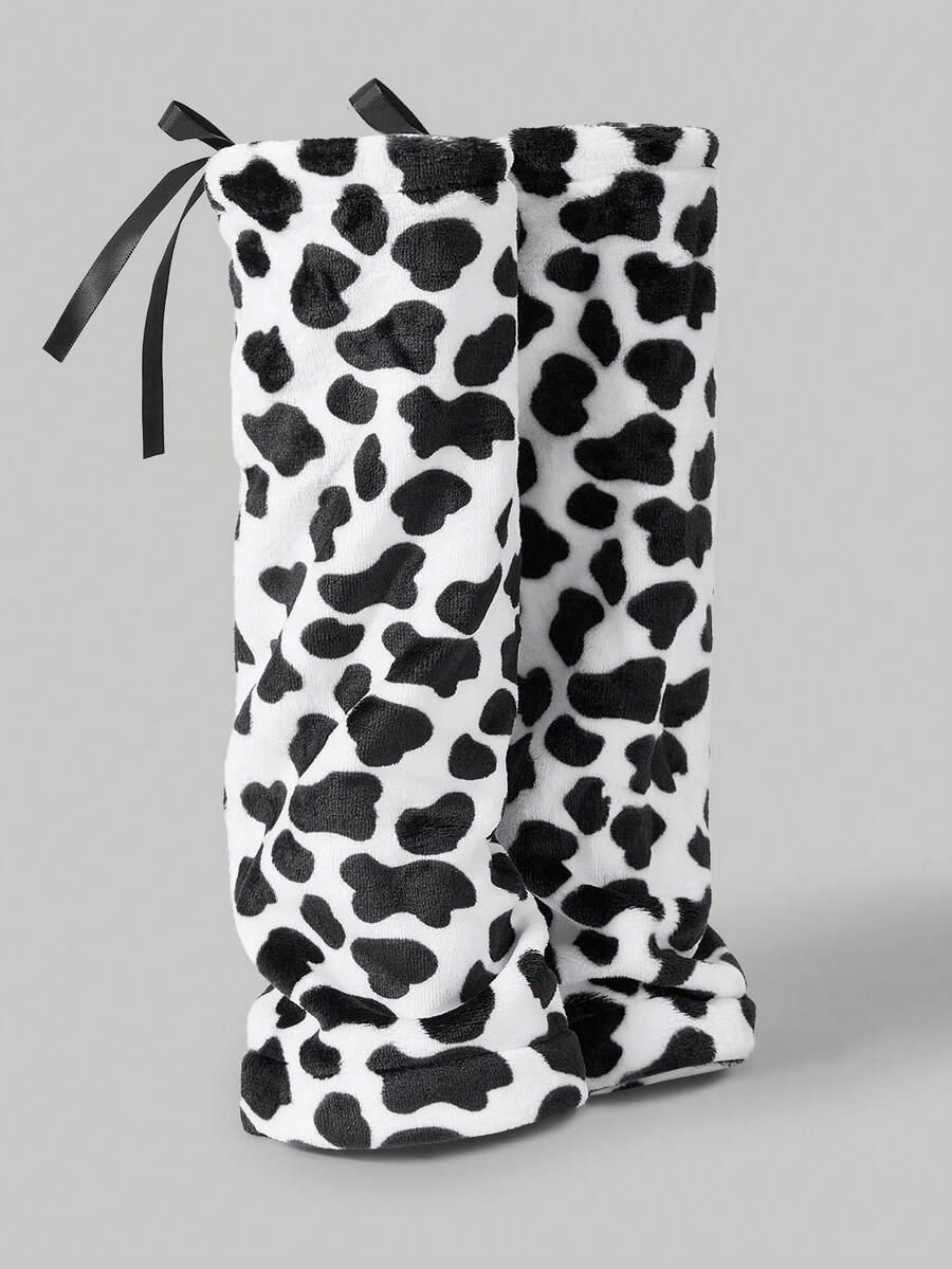 ocieplacze na nogi animal print