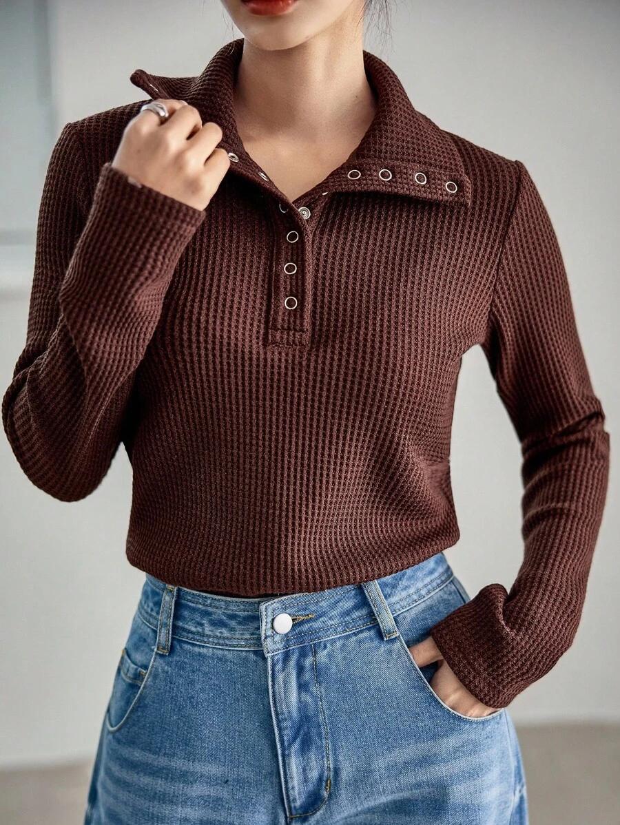 SWETER DAMSKI Z GOLFEM