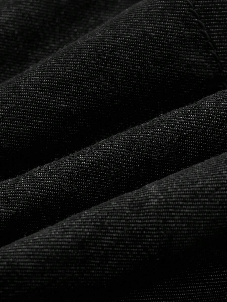CZARNA SPÓDNICA JEANS 