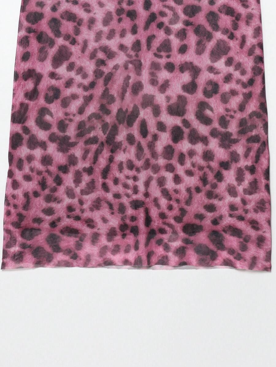 maxi spódnica animal print