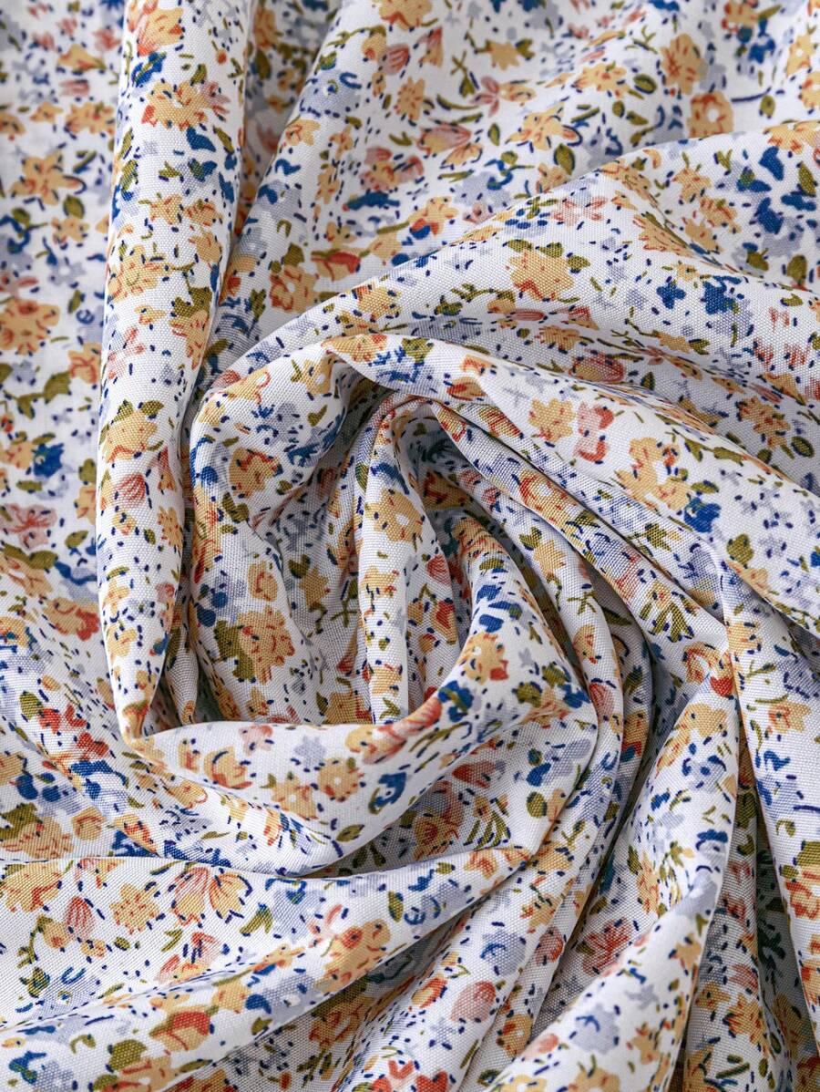 MAXI SUKIENKA PRINT KWIATY