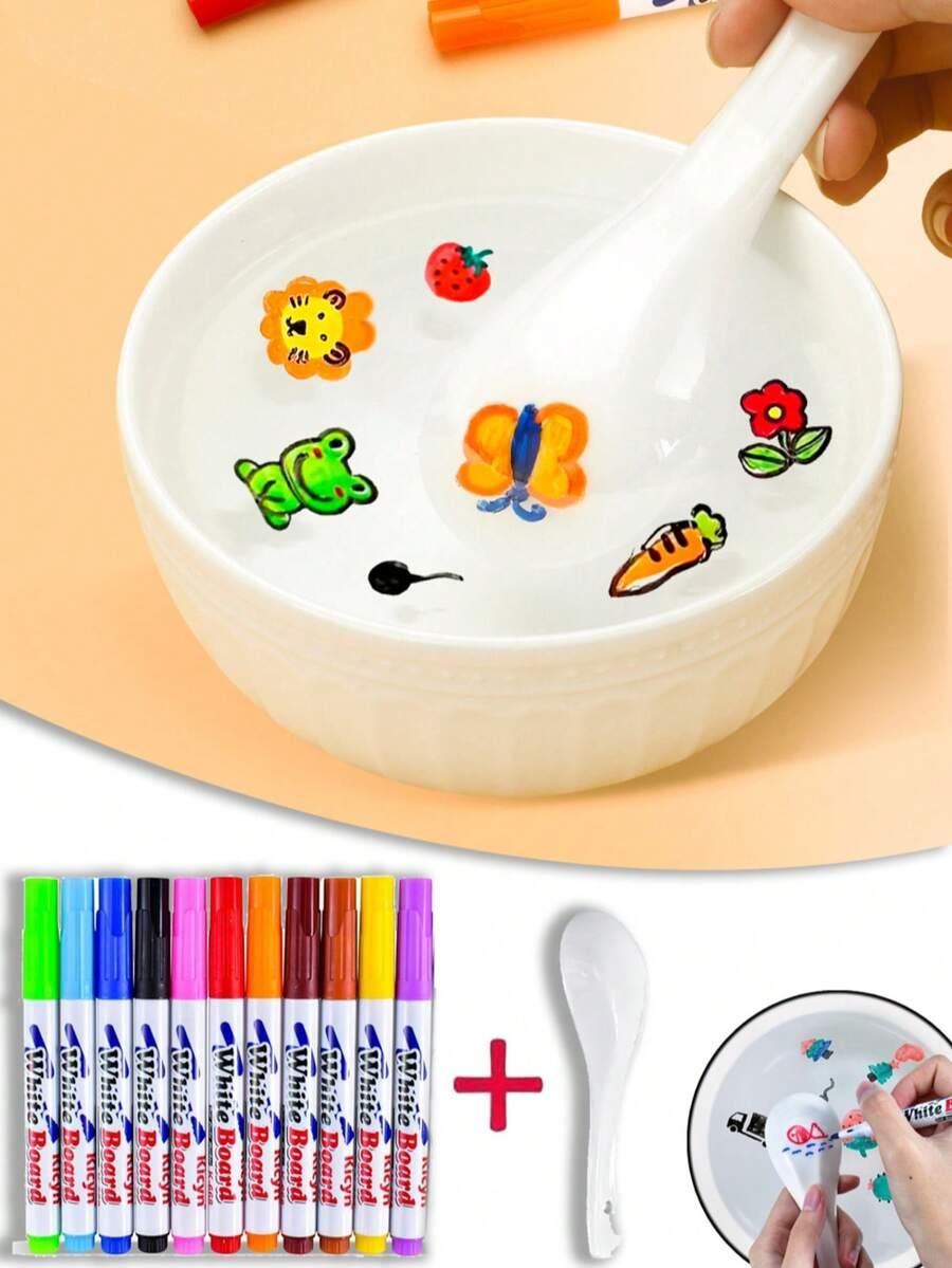 KOLOROWE FLAMASTRY 8-PACK