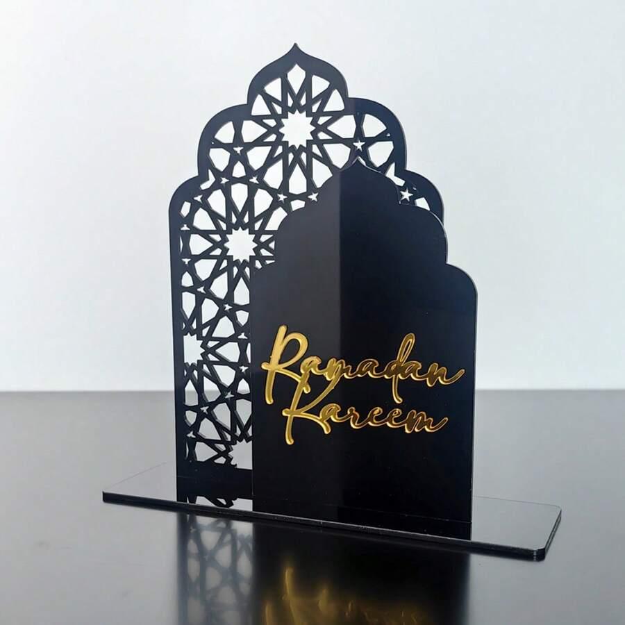 czarna dekoracja ramadan