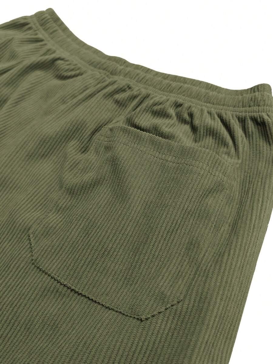 zielone spodnie casual