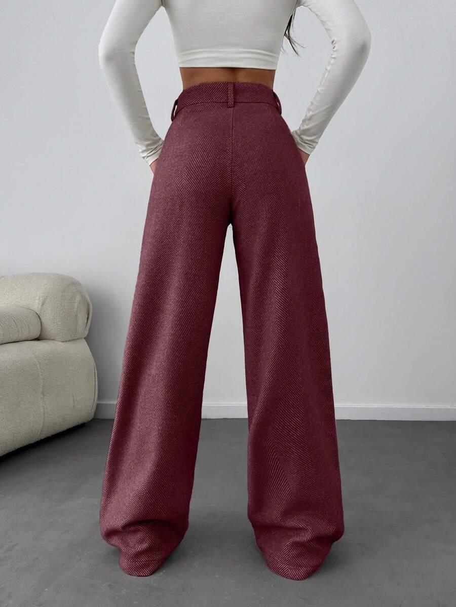 SPODNIE WYSOKI STAN CASUAL