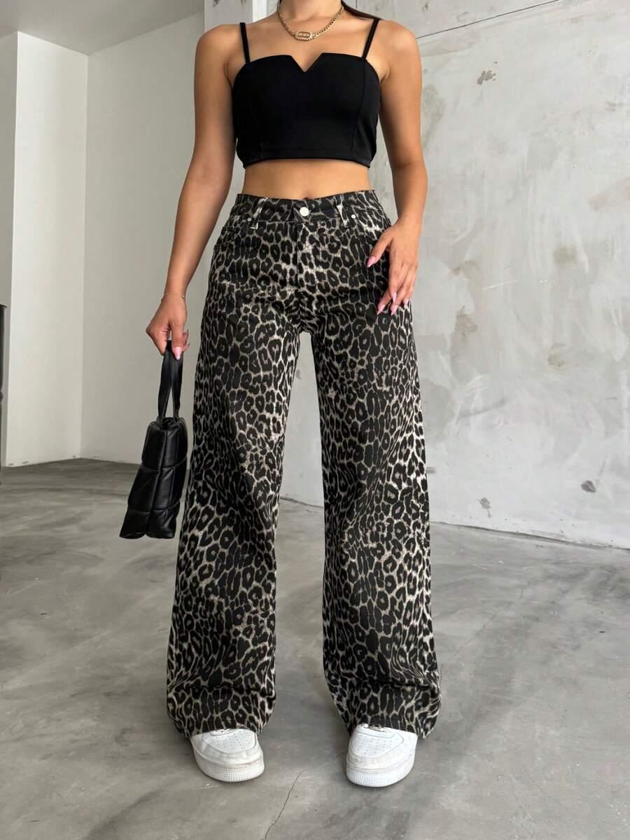 SPODNIE ANIMAL PRINT