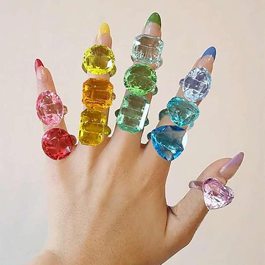 pierścionek zdobienie 5-pack