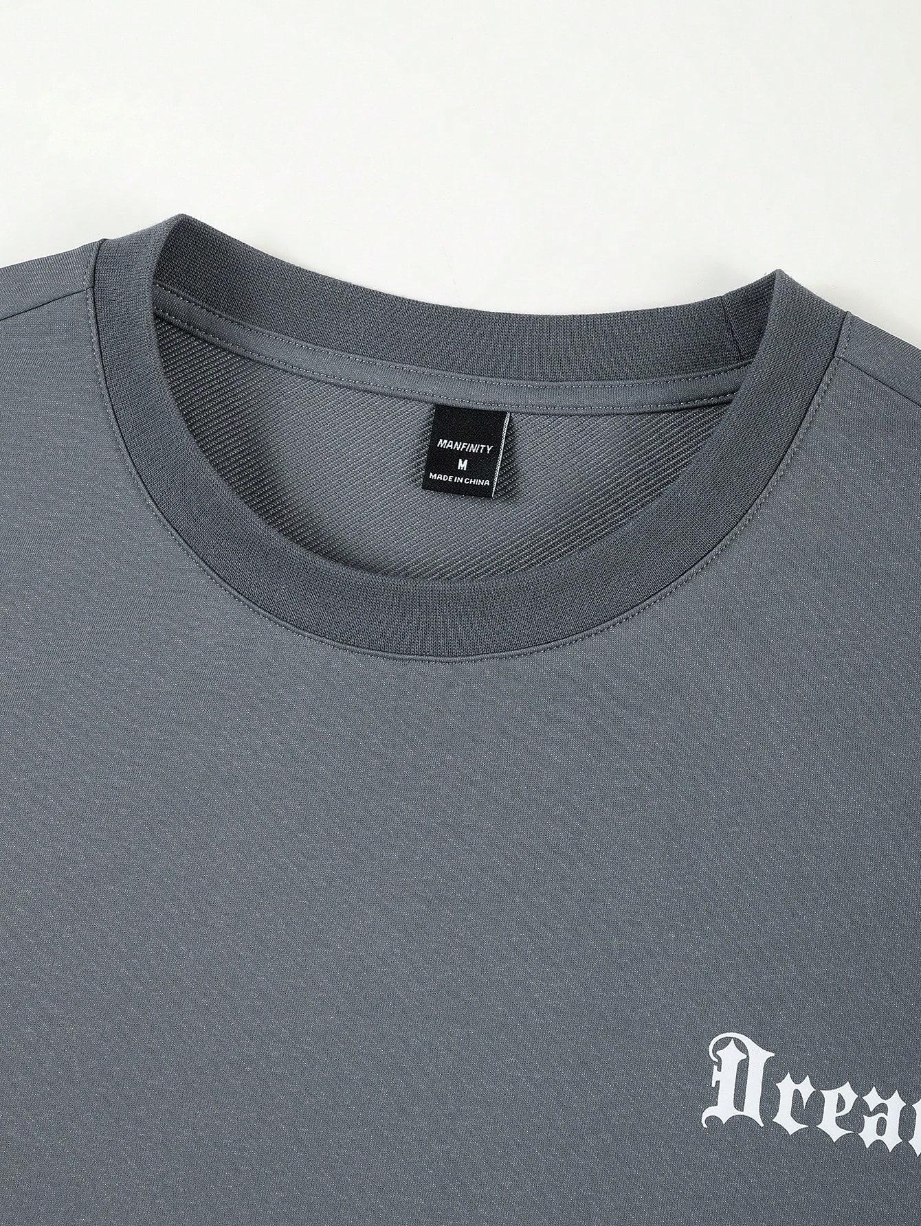 T-SHIRT MĘSKI NADRUK