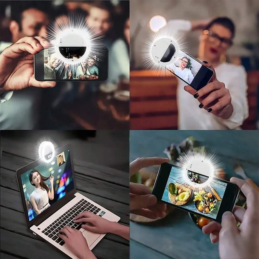 LAMPA PIERŚCIENIOWA DO ZDJĘĆ SELFIE LED