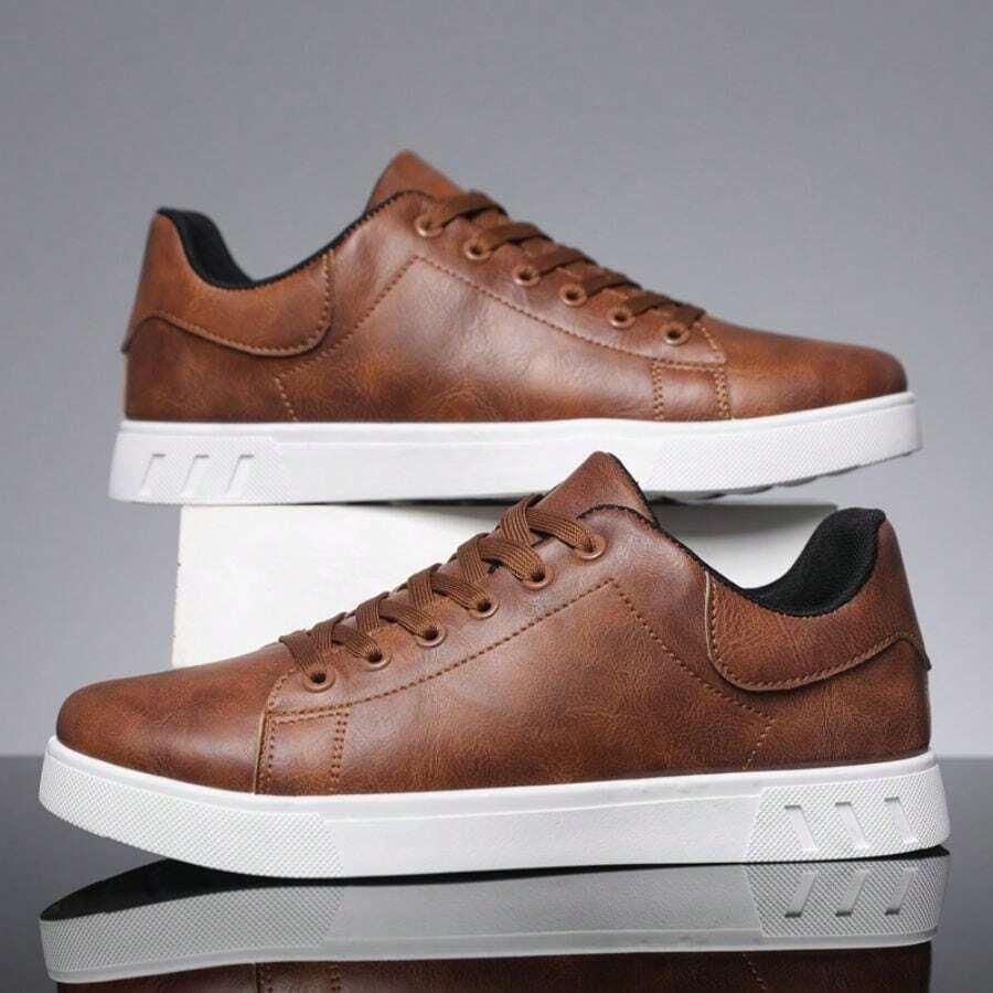 BRĄZOWE SPORTOWE BUTY