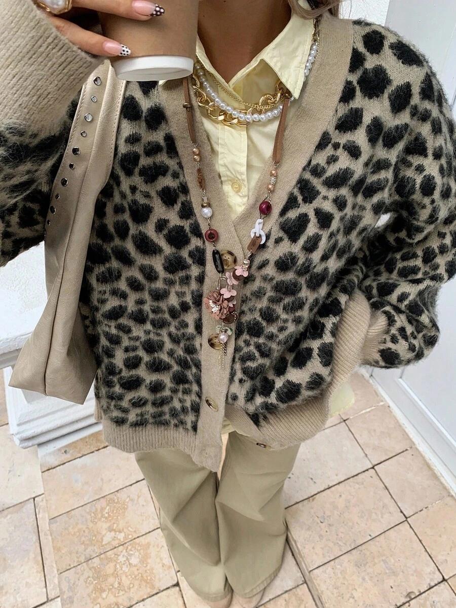 SWETER ANIMAL PRINT