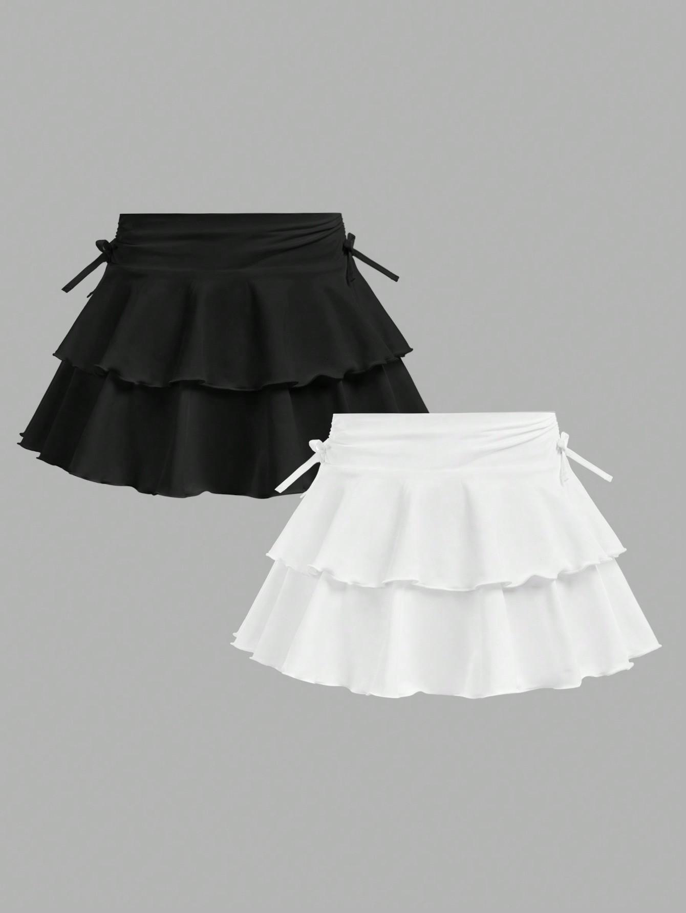 ROZKLOSZOWANA SPÓDNICA 2-pack