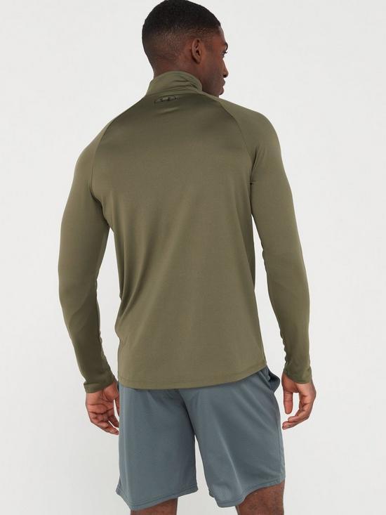 UNDER ARMOUR KOSZULKA SPORTOWA Z ZAMKIEM TECH 2.0 
