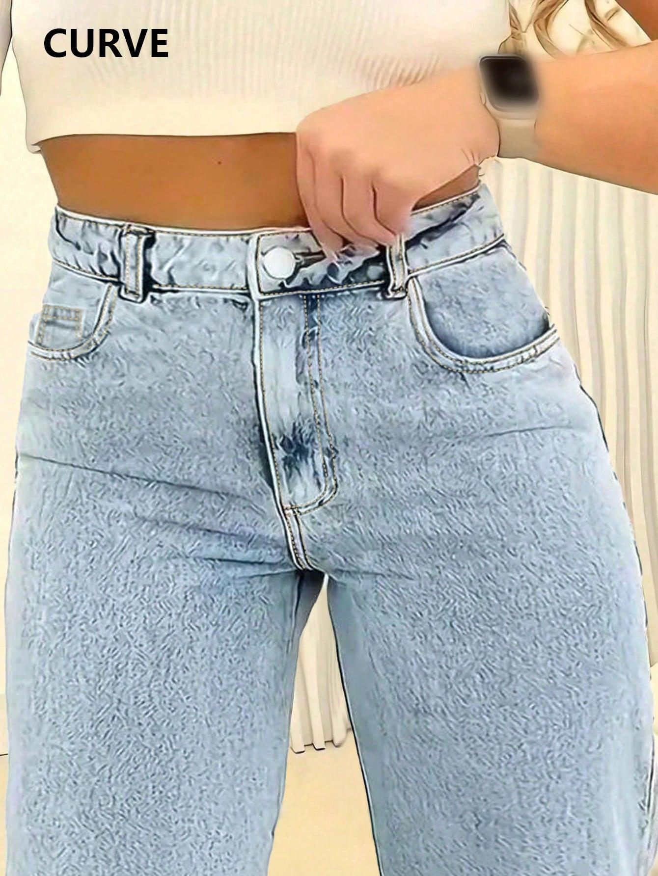 NIEBIESKIE SPODNIE JEANS