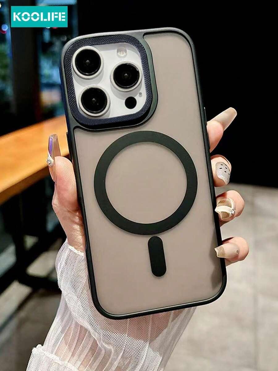 CZARNE ETUI NA TELEFON IPHONE 15 Pro Max