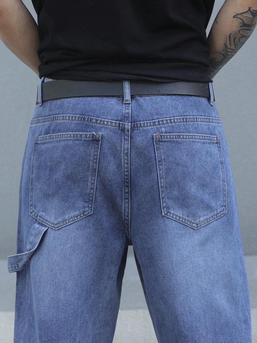 NIEBIESKIE SPODNIE JEANS