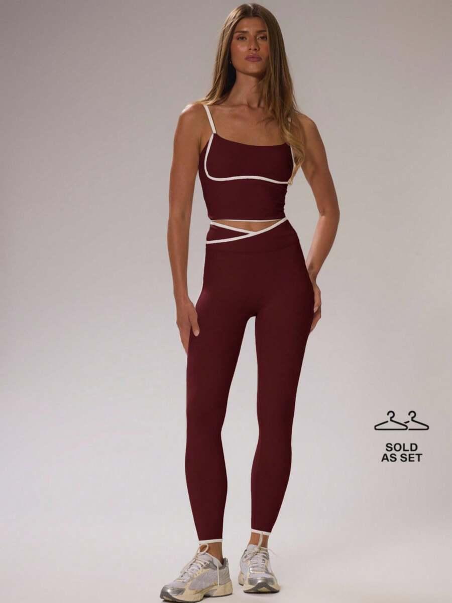 TOP LEGGINSY KOMPLET
