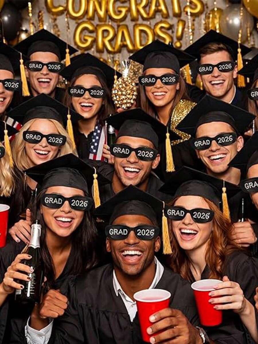 CZARNE OKULARY PRZECIWSŁONECZNE 7-PACK