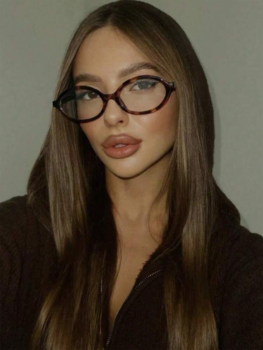 okulary zerówki animal print