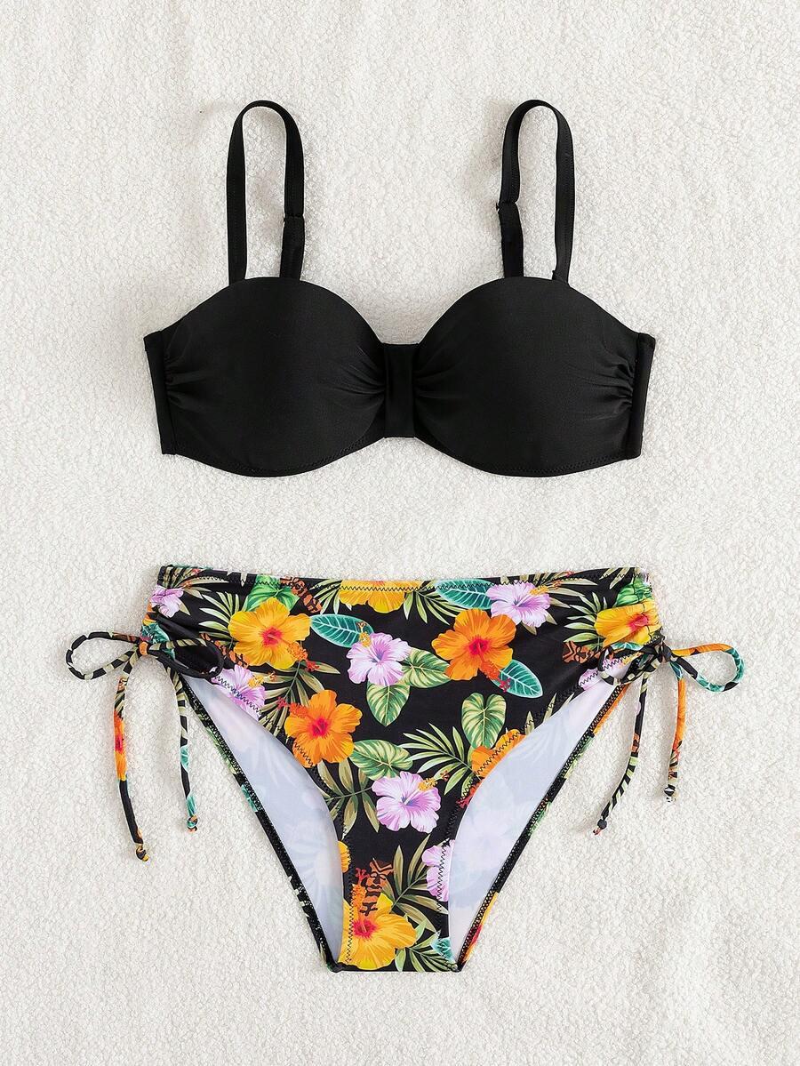 czarna góra od bikini