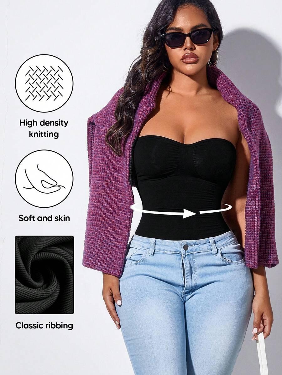 czarne modelujące body