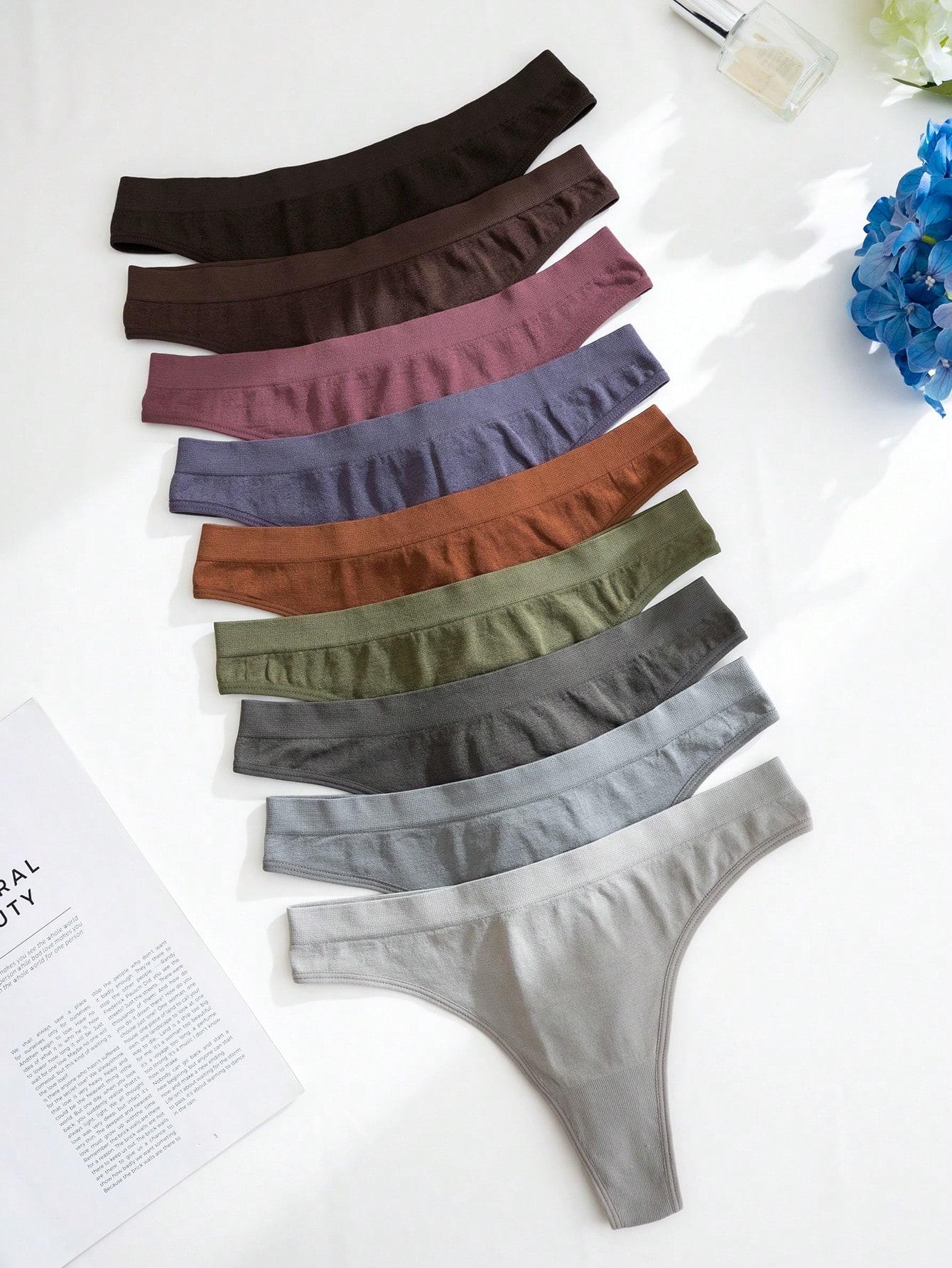 majtki stringi 9-pack